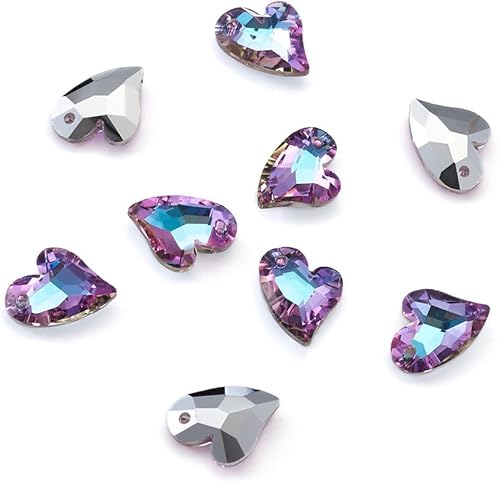 Miniatura 2 de Cuentas de cristal facetado de diamantes de imitación, Vidrio Plata Diamante de imitación