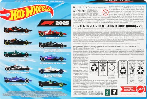 Hot Wheels Formula 1 2025 10-Pack - image 6