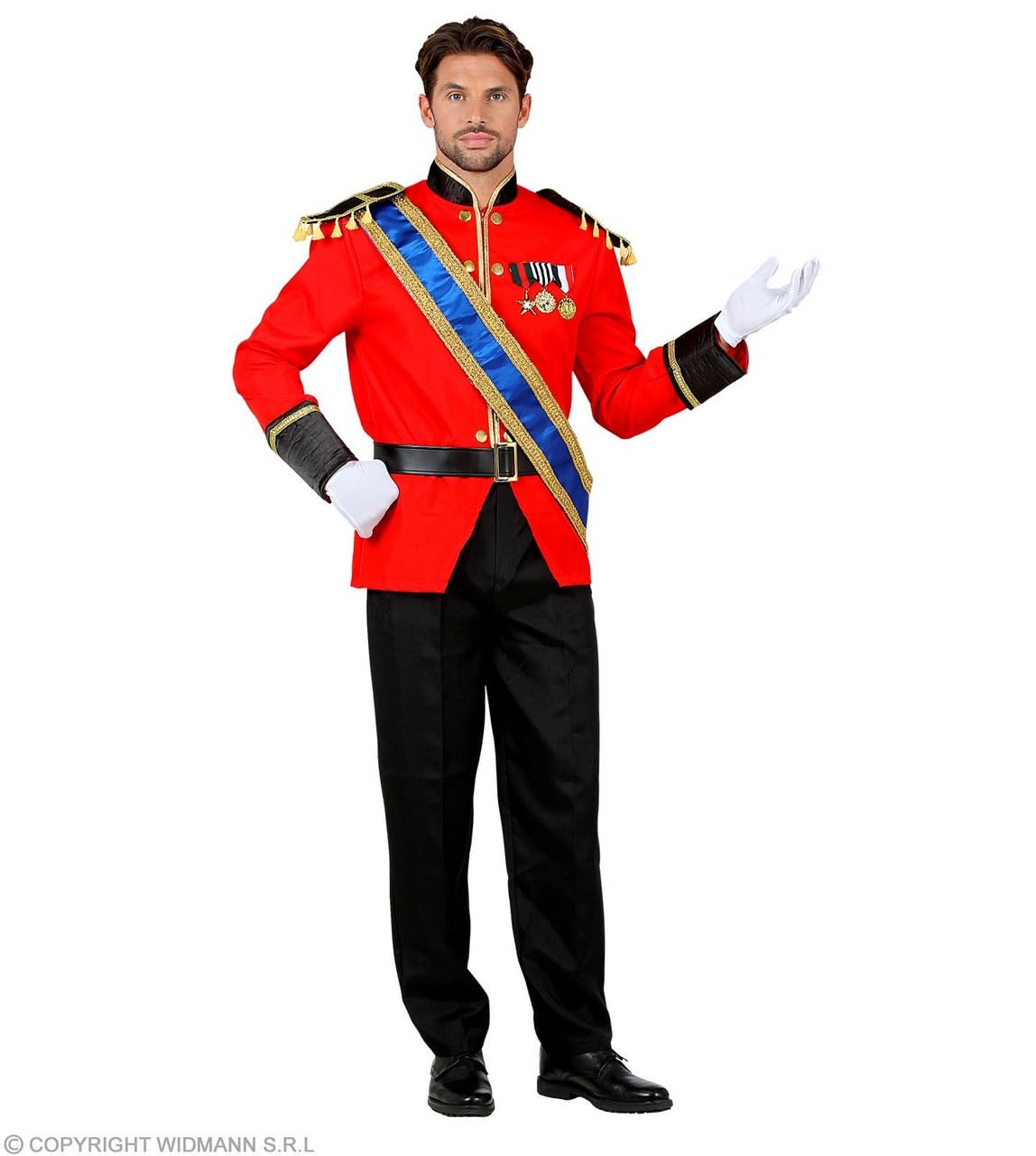 Widmann - Costume Royal Prince, Heir to the Throne, King Son, Nobleman, Carnival, Theme Party