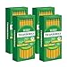 Ticonderoga Wood-Cased Graphite Pencils, Number 2 HB Soft, Pre-Sharpened, Yellow, 240 Count (14634)