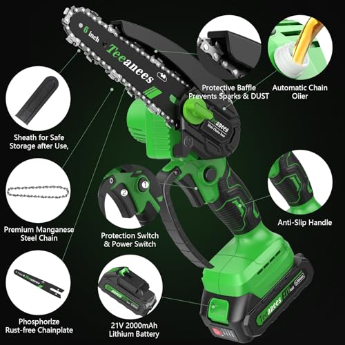 TEEANEES 6-Inch with 6 Chains