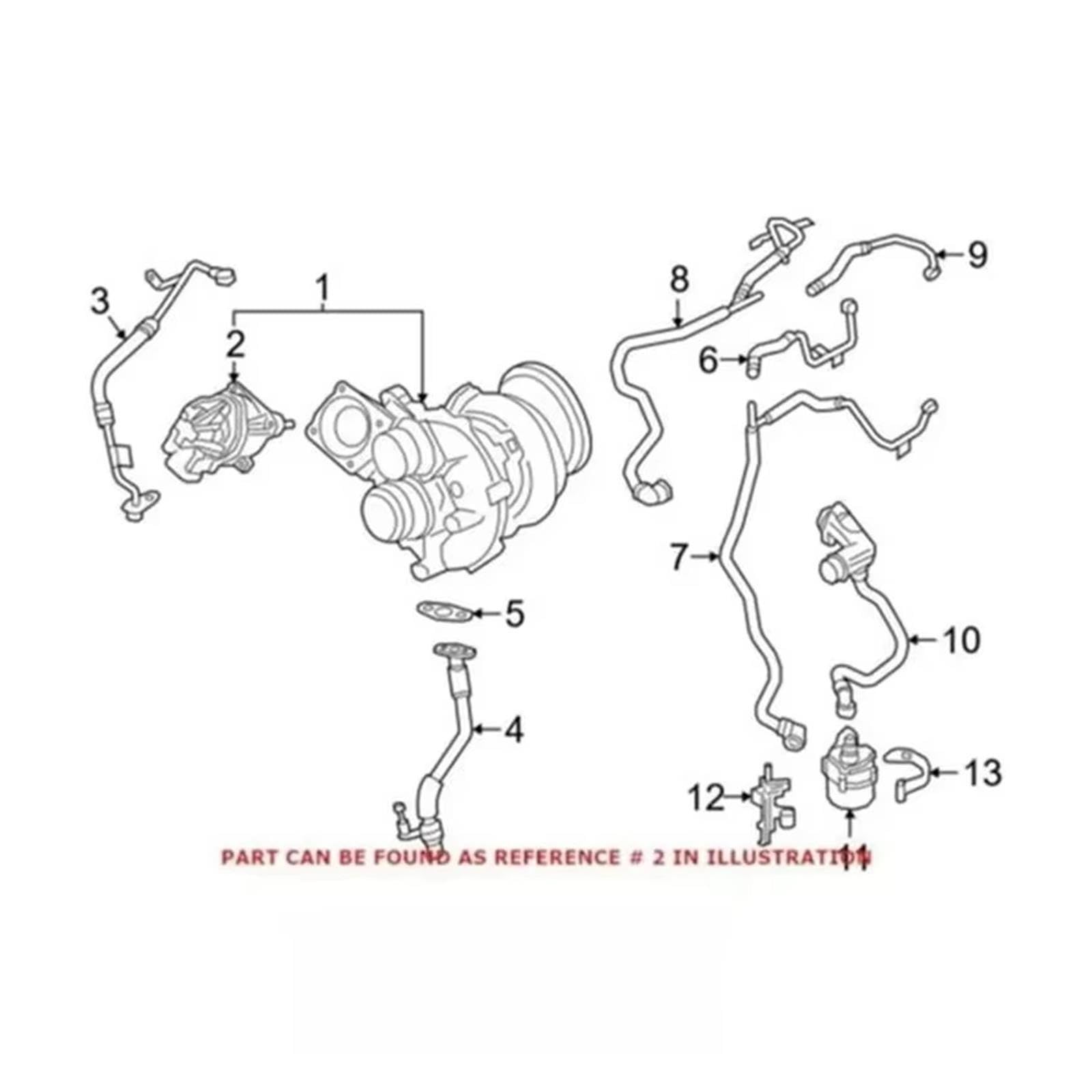 Actuador turbo electrónico Para G12 750Li Xdrive