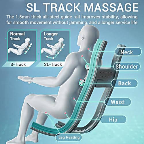 Image of R7 Pro Massage Chair for Stress Relief | Full Body 7D Massage, Advanced Fixed Roller Technology, Airbag Massage System & Zero Gravity Positioning | Bluetooth Speakers | 2 Years Warranty
