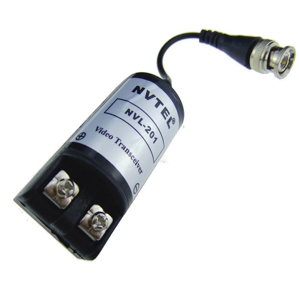 Wiring Connecting Terminals - 1Pair Passive UTP Video Balun Transceiver BNC Cat5 NVL-201 for CCTV Camera s723