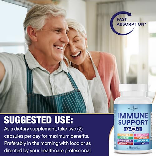 New Age 81IDC 8 In 1 Immune Support Booster Supplement thumb #5