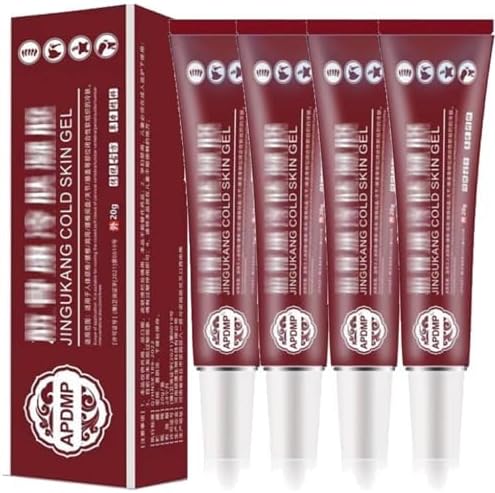 Cold Compress Gel for mu𝐬cl𝐞𝐬 and 𝐁ones, 𝐁one Cold Compress G𝐞l, Jingukang Soothing Relief Massage Gel for Soothes Knees, Lumbar, Neck, Hands, and Feet 4pcs