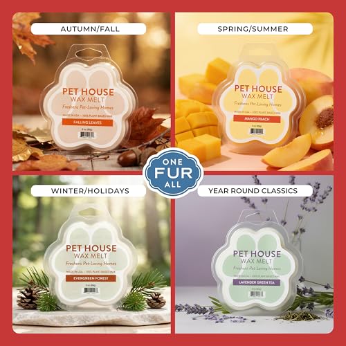 Image of Pet House Strawberry Shortcake Spring Wax Melts - Long-Lasting Plant Based /Soy Scented Wax Melts for Pet Odor Pack of 2