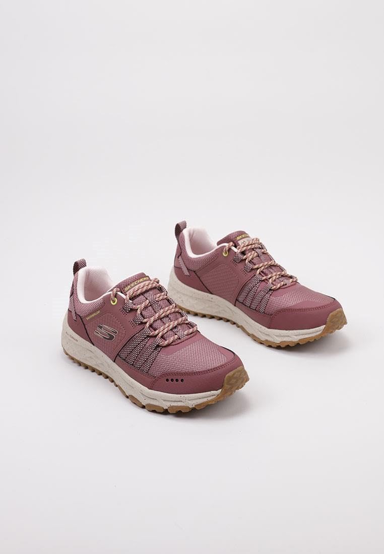 Skechers 180061 BKHP - Corte bajo de Trekking Mujer