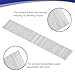 uxcell 23 Gauge Headless Pins Nails, Stainless Steel 1/2
