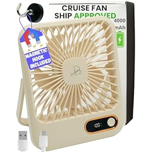 Nordmoose Cruise Ship Approved Fan – Up To 16 Ho...