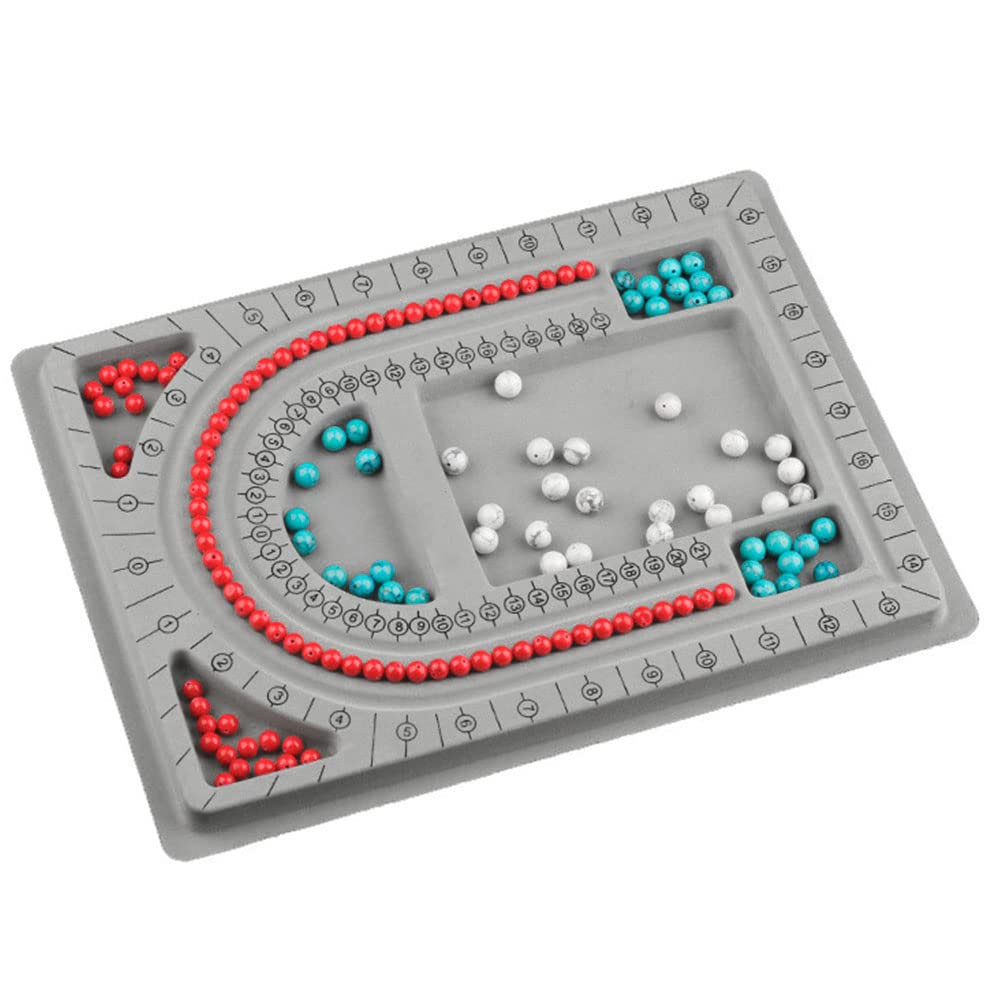 Vassoio di Design per Braccialetti per Creazione di Gioielli Fai-da-te con 18 Scomparti e Organizer per Perline per Appassionati di Perline in PE