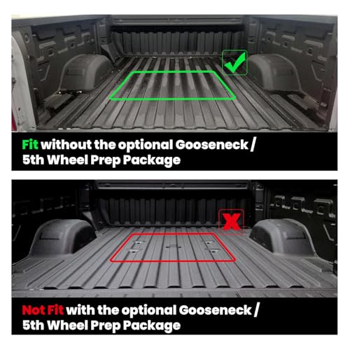 Image of LASFIT Truck Bed Mat for Chevy Silverado /GMC Sierra 2500HD 3500HD 2020-2026