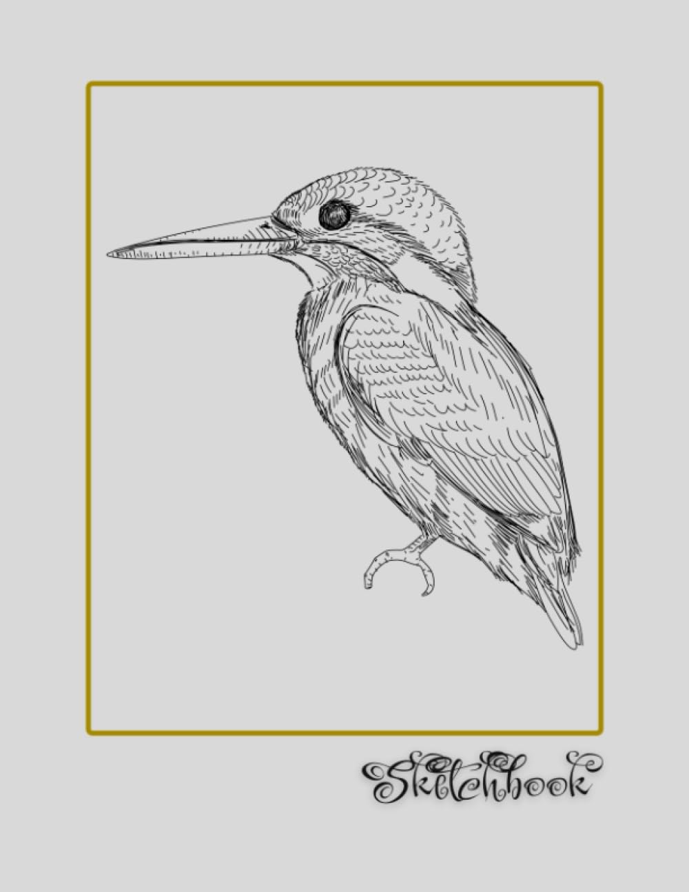 Sketchbook: Bird Sketch, Large 8.5" x 11", 110 Pages, Perfect for Everyone, Crayons, Pencils, Drawing and Sketching