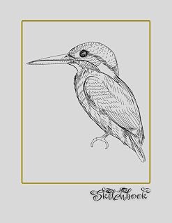 Sketchbook: Bird Sketch, Large 8.5" x 11", 110 Pages, Perfect for Everyone, Crayons, Pencils, Drawing and Sketching