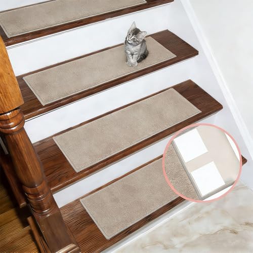 Image of Cushion Grippers 5.9 in x 5.9 in Hook and Loop for Panel Couch Cushion Sheets Grip with Adhesive White Squares Double Side Stick Tape for Patches Furnitur, 8 Pairs