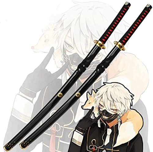 刀剣乱舞 鳴狐 なきぎつね 刀 模造刀 美術刀剣武器 木質の剣 コスプレ用 道具刀 武器 cosplay道具 ハロウィン クリスマス 変装 プレゼント イベント 忘年会 学園祭 文化祭 撮影用