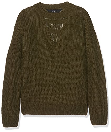 New Look Lattice Front Boxy Maglione Bambine e