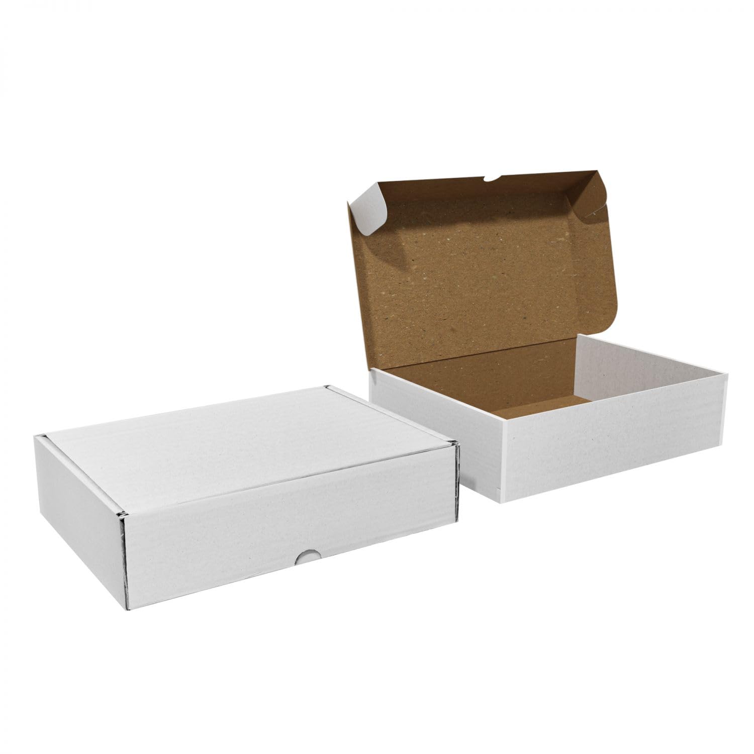 Scatole Cartone Nere Per Spedizioni - Confezione Da 25 Pezzi Automontanti, Misura L (31x18x9 Cm) - Foto 11