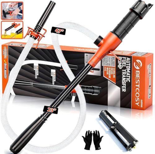 Image of Portable Cordless Fuel Transfer Pump Battery Powered