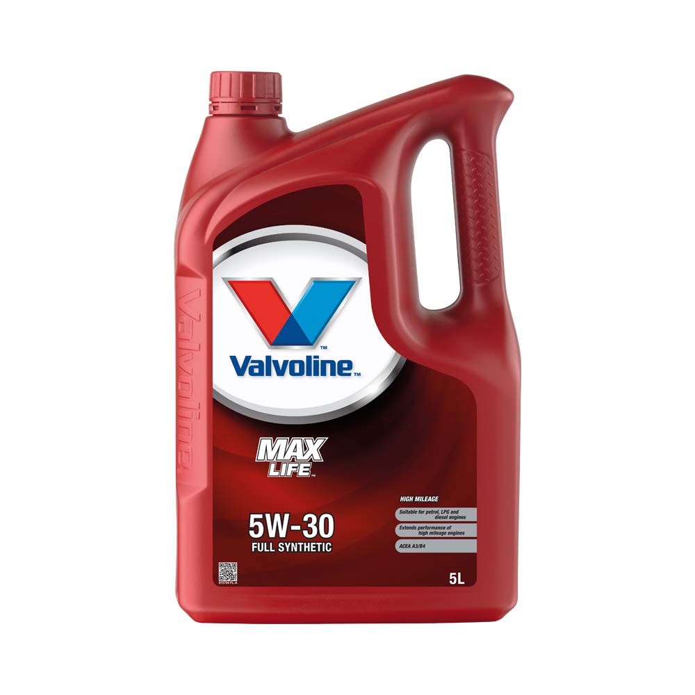 Valvoline MaxLife 5W-30 - Aceite para motor (4 unidades, 5 L)