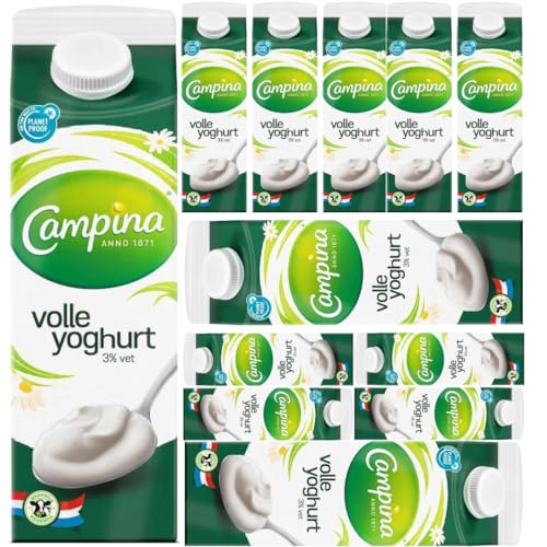 Campina Yogur Completo% 3 Grasa 1000 Mililitros x 12 piezas con supermercado pufai