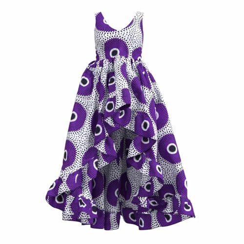 Image of iooiooi African Dresses for Women Party Robe Plus Size Print Dashiki Dinner Dress