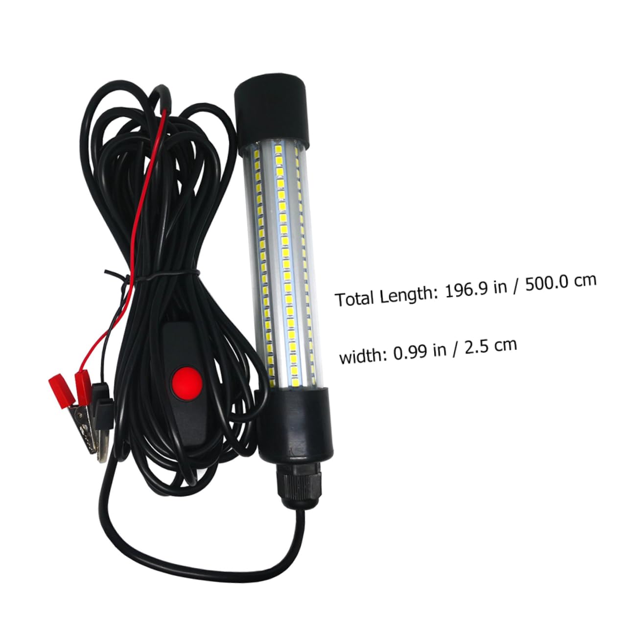 ifundom Glow Dark Fishing Light 13w Fish Tank Light Angler Fish Lamp Light for Fishing