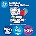 Learning Resources Alphabet Learning Mailbox - Montessori Toddler Toys, ABC Letter Tracing, Writing Practice, Manipulatives for Preschoolers, Gifts for Boys and Girls, Pretend Play, Fine Motor