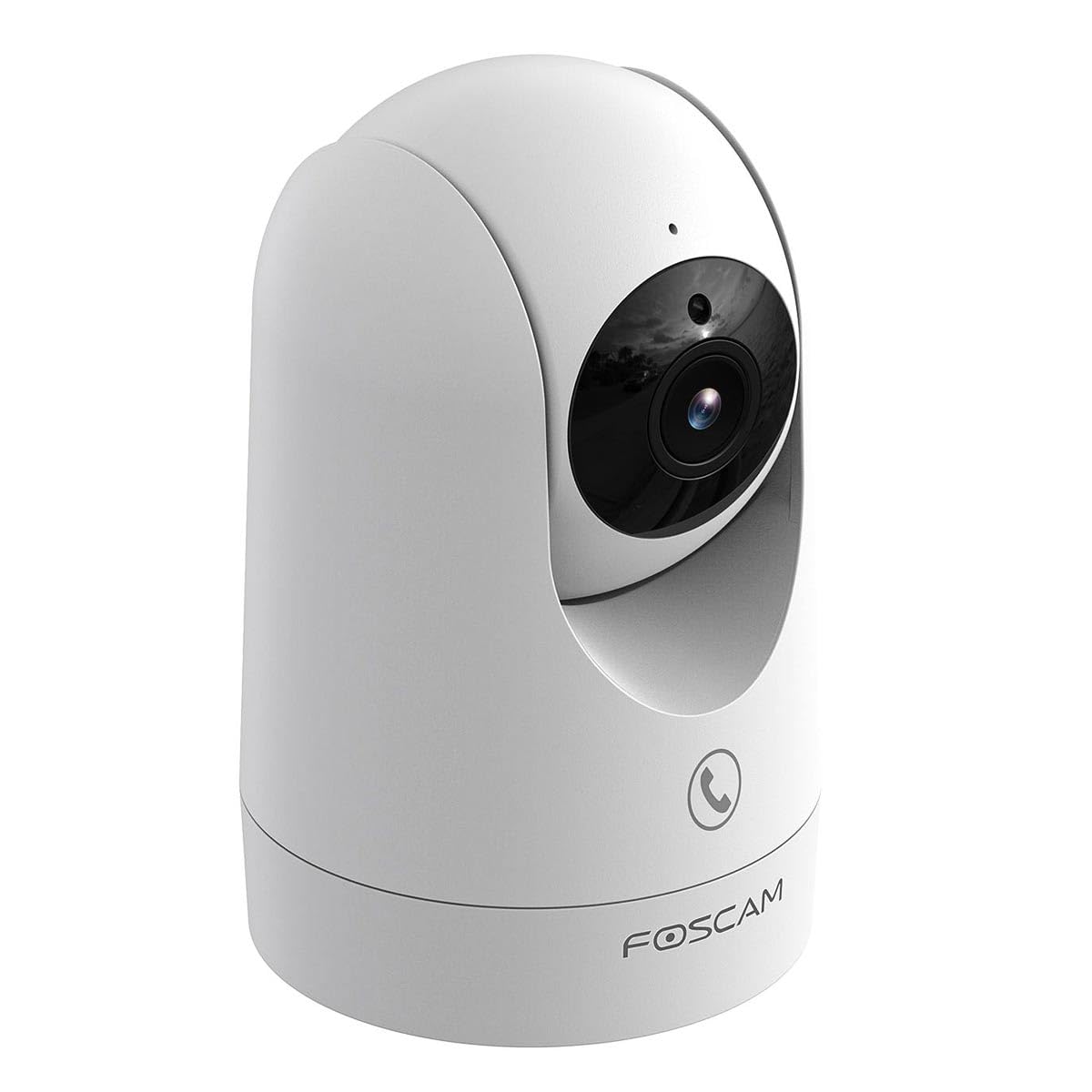 Foscam R8M telecamera di sorveglianza interna girevole e orientabile 4K 8MP Dual Band WLAN con rilevamento radar e funzione di tracciamento automatico