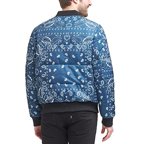 Image of Levi's mens Levi's Men's Quilted Puffer Bomber Jacket