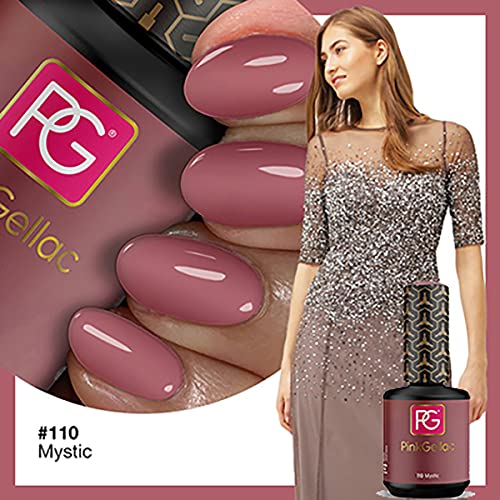 Pink Gellac Shellac Gel Smalto 15 ml per Lampada