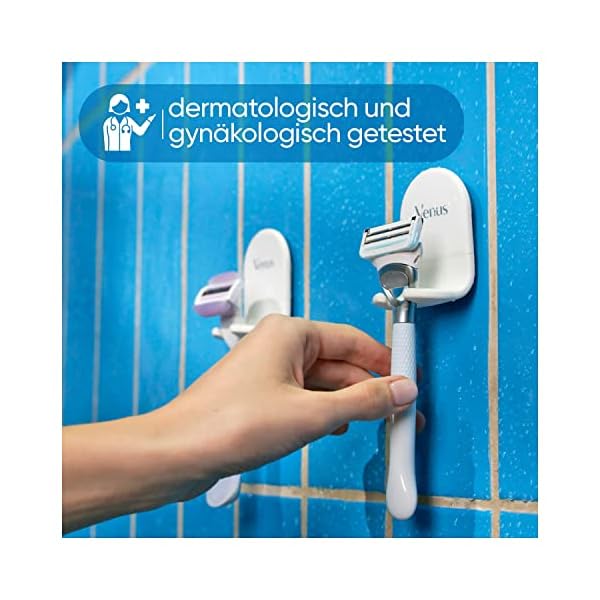 Gillette Venus Satin Care Rasierklingen für den Intimbereich, 6 Ersatzklingen für Intimrasierer Frauen – Bild 6