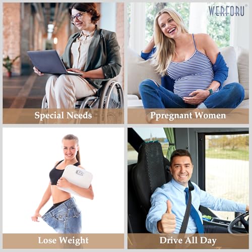 WERFORU No Buckle Stretch Belt for Women and Men Elastic Waist Belt up to 72 Inches for Jeans Pants2