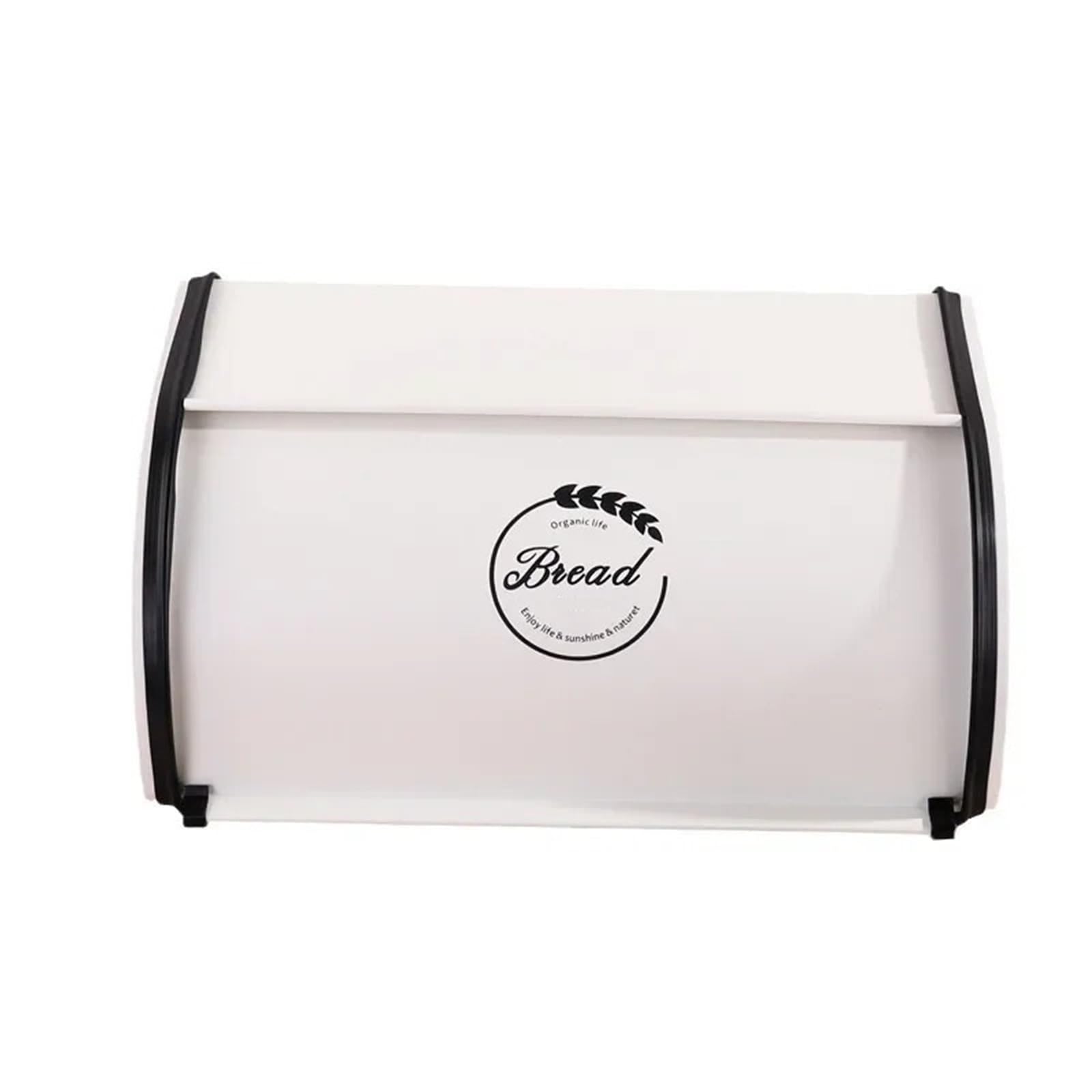 Caja de pan for encimera cocina, contenedor almacenamiento con tapa enrollable, soporte for, Binn Para Cocina