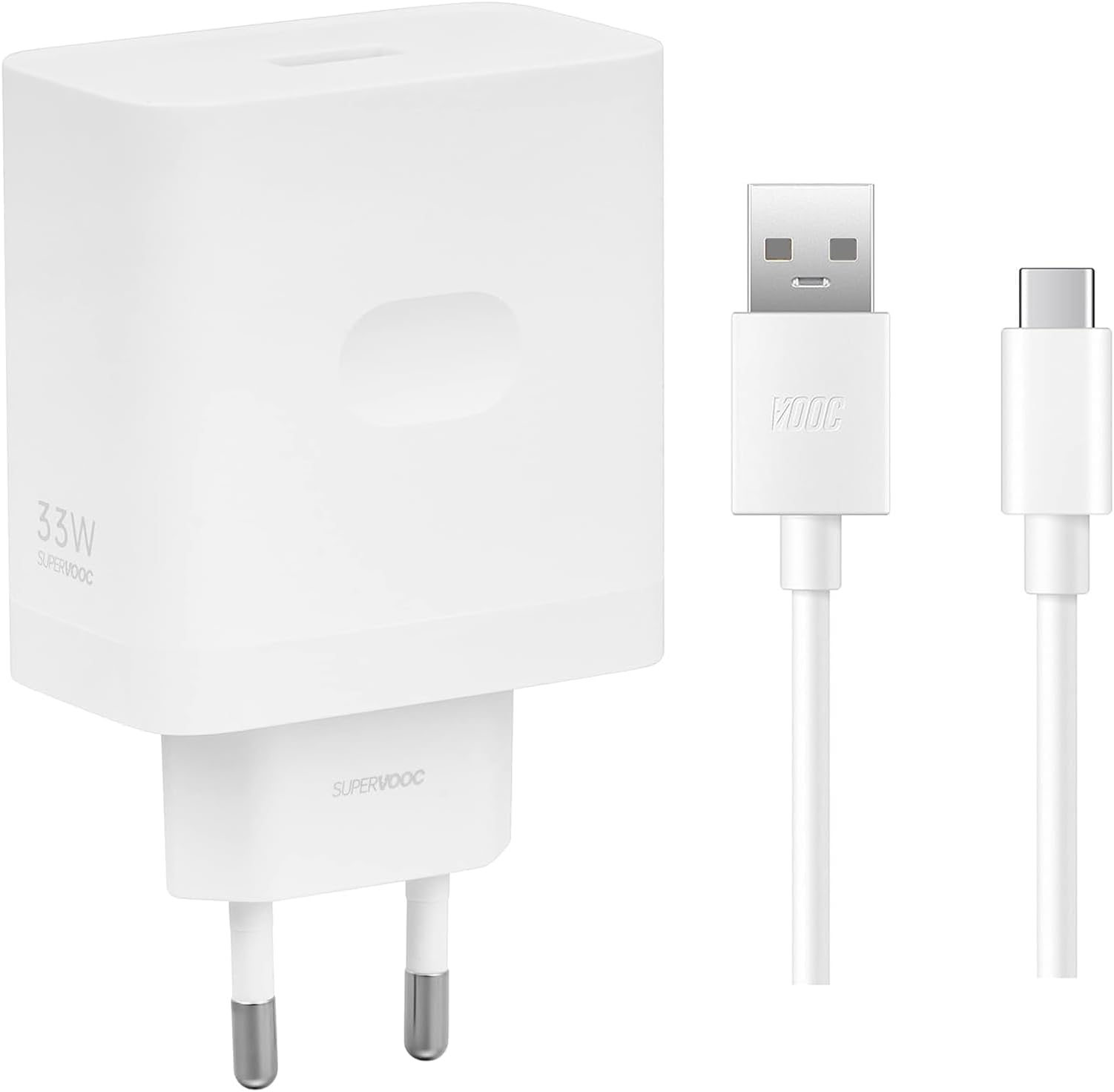 LGOC Original 33W Super Vo-oc Charger Compatible for Oppo K7 5G |find X2 lite | Reno 3 |Reno 3 Pro |Reno 3 Pro 5G | with 1 Meter USB Type C Cable | Adaptive Super Fast Tecnology (Adapter and Cable)