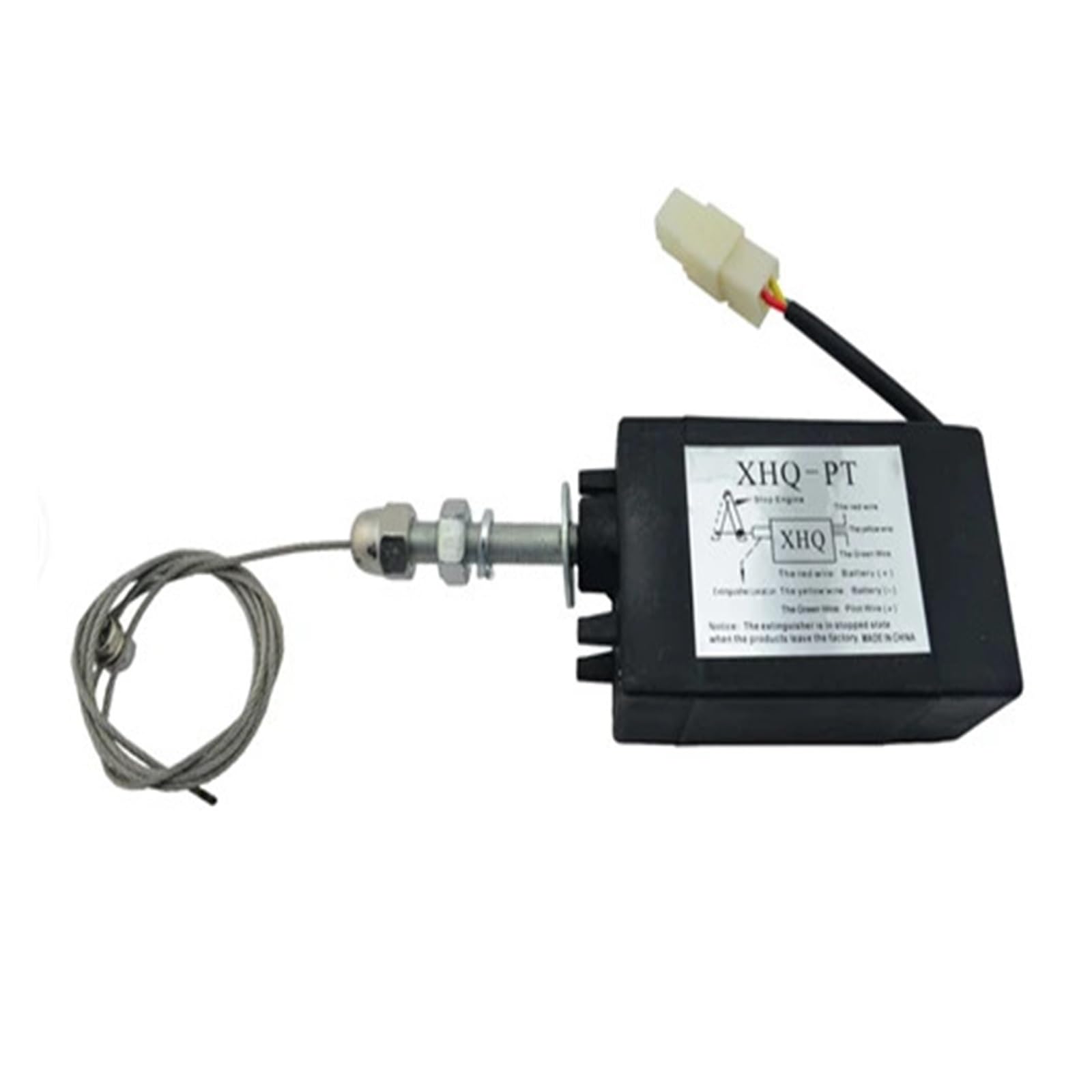 Hdrtcbu Xhq-Pt No 24V Solenoid Valve Normal Open/Close Generator Engine Flameout Valve Stop Solenoid Fuel Stop Solenoid