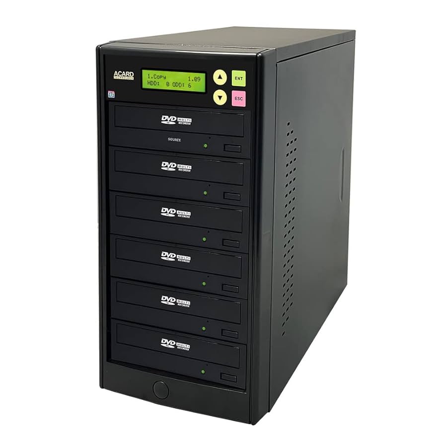 Amazon.com: ACARD TECHNOLOGY 1 to 5 24X Burner CD DVD