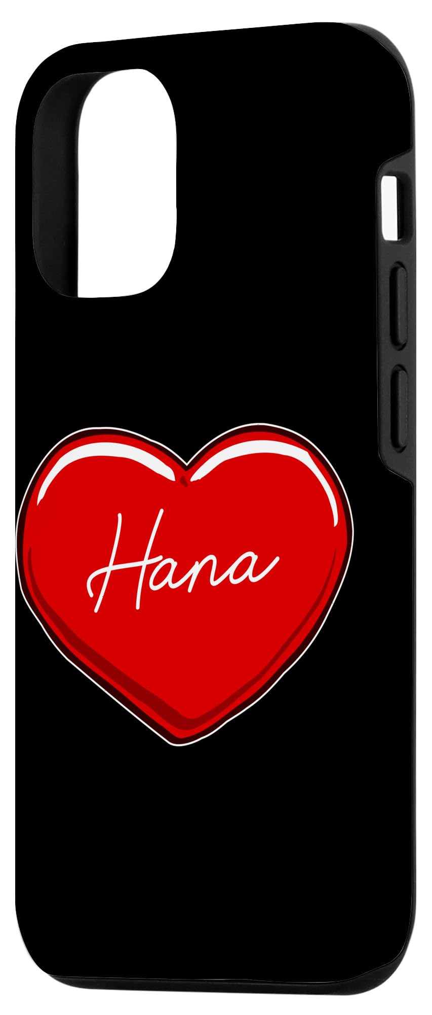 Amazon.com: iPhone 12/12 Pro Hand Drawn Heart Hana - First Name