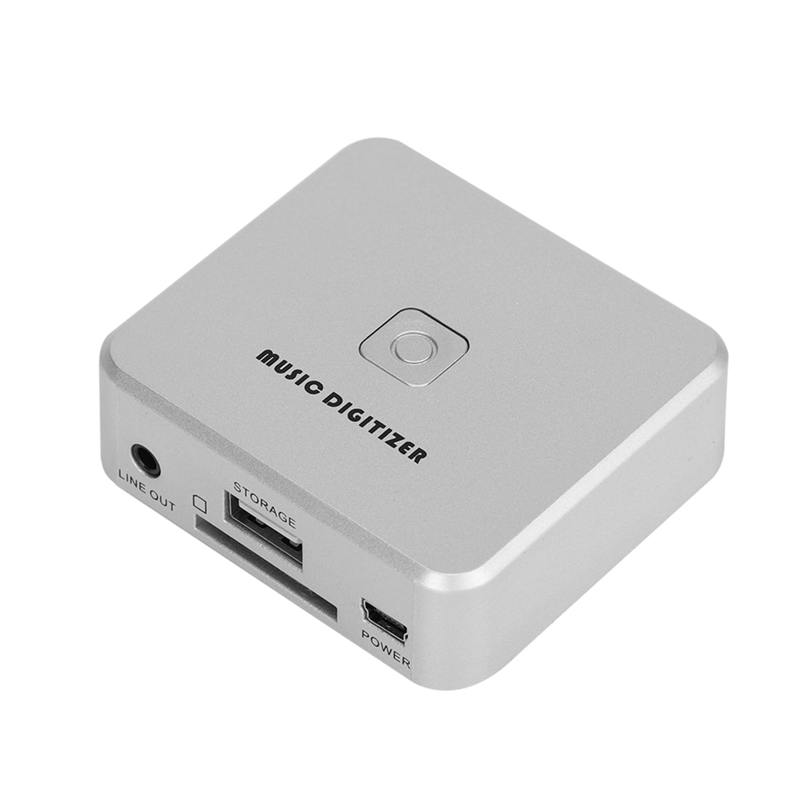 Aramox Digitalizzatore Musicale, Convertitore MP3 Stereo, L/R a 128 Kbps Facili da Usare per Dischi e Cassette Analogici