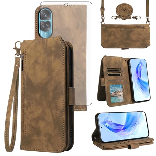 Coque Honor 90 Lite 5G avec sangle bandoulière pour garder les mains libres en balade