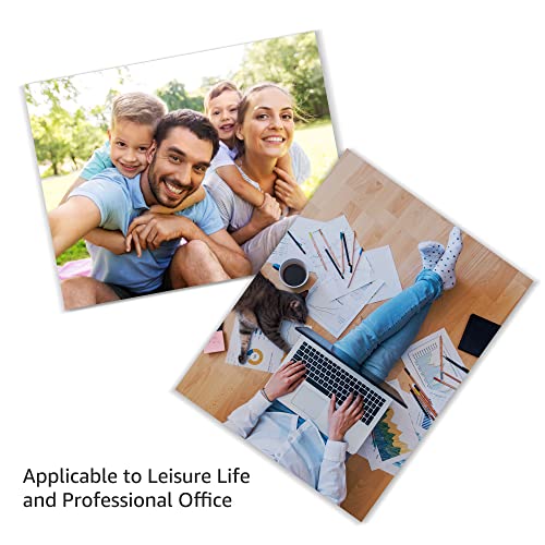 Amazon Basics Photo Paper, Glossy, 8.5 X 11 Inch, Pack Of 50 Sheets, 250G/M² #TOP3