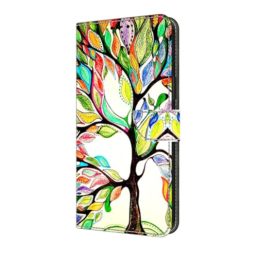 Housse rabat Google Pixel 10 Pro motif arbre pour protéger l'écran des rayures