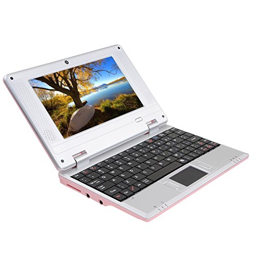 Goldengulf 7 Inch Portable Mini Computer Laptop Pc Netbook For Kids Android 12 Quad Core 32Gb Wifi Built In Camera Netflix Youtube Flash Player thumb #5