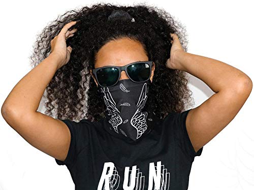 Bandana Hupi - Asas Preto, Cor: Preto
