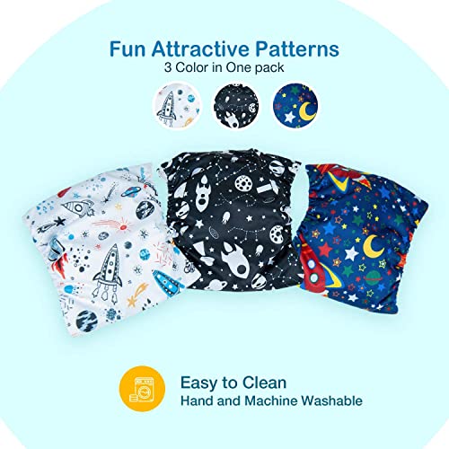 Pet Soft Male Dog Belly Bands - Washable Male Dog Belly Wraps 3Pack, Washable Dog Diapers Male(Space, Xs) #TOP1