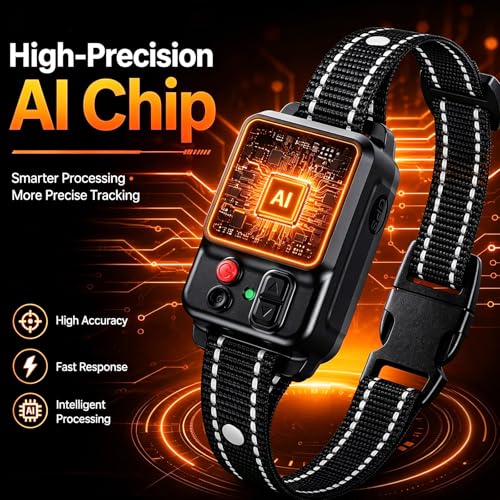 Image of Wireless Dog Collar Fence System, Electric Fence for Dogs,Adjustable Range 49-6561ft,3 Training Mode,Rechargeable,Waterproof (Flat Black)
