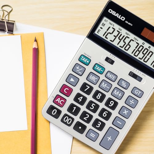 OSALO 卓上計算器 OS-20TV の商品画像 7