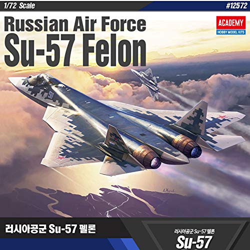 アカデミー 1/72 Russian Air Force Su-57 Felcon #12572 ACADEMY HOBBY MODEL KITS