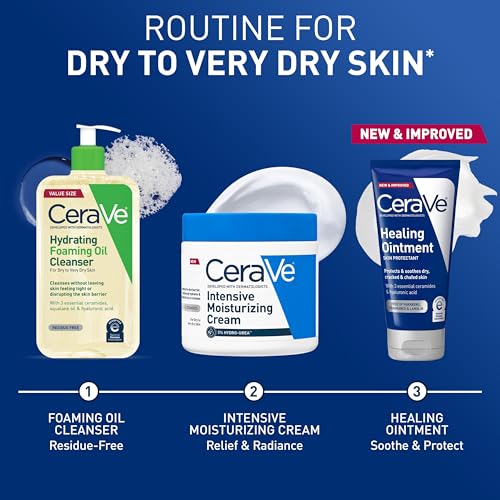 CeraVe Healing Ointment, Hyaluronic Acid Skin Protectant for Dry Skin, 3oz - image 8
