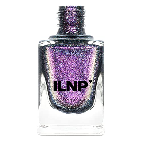 Image of ILNP Hide Away - Pink to Green Color Kissed Ultra Holographic Nail Polish